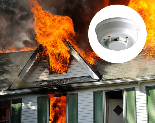Magnolia Home Fire Safety Company - Advanced Security Solutions Fire Detector 